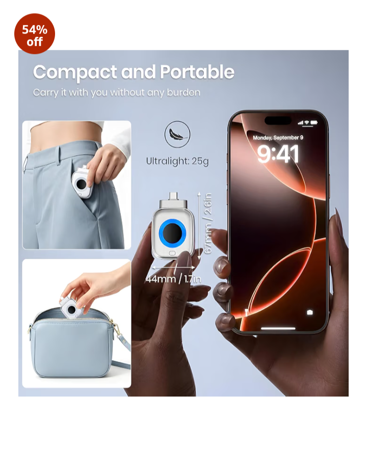 SmartCharge Pro™ – Auto-Stop Fast Charger